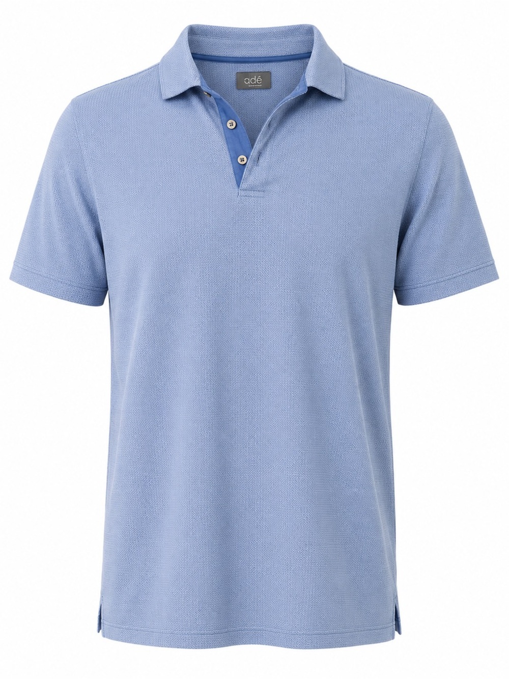 Bollé Blue Polo 100% Polyester Golf Tennis Short Sleeve Shirt Mens Large